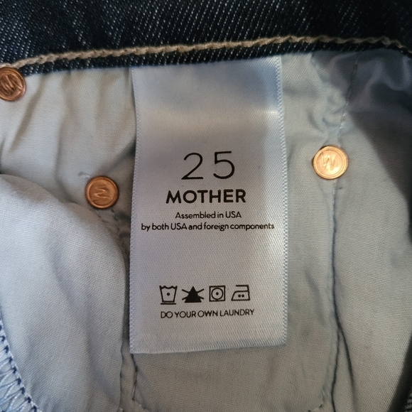 Mother Insider Crop Step Fray jeans size 25 - Picture 13 of 14